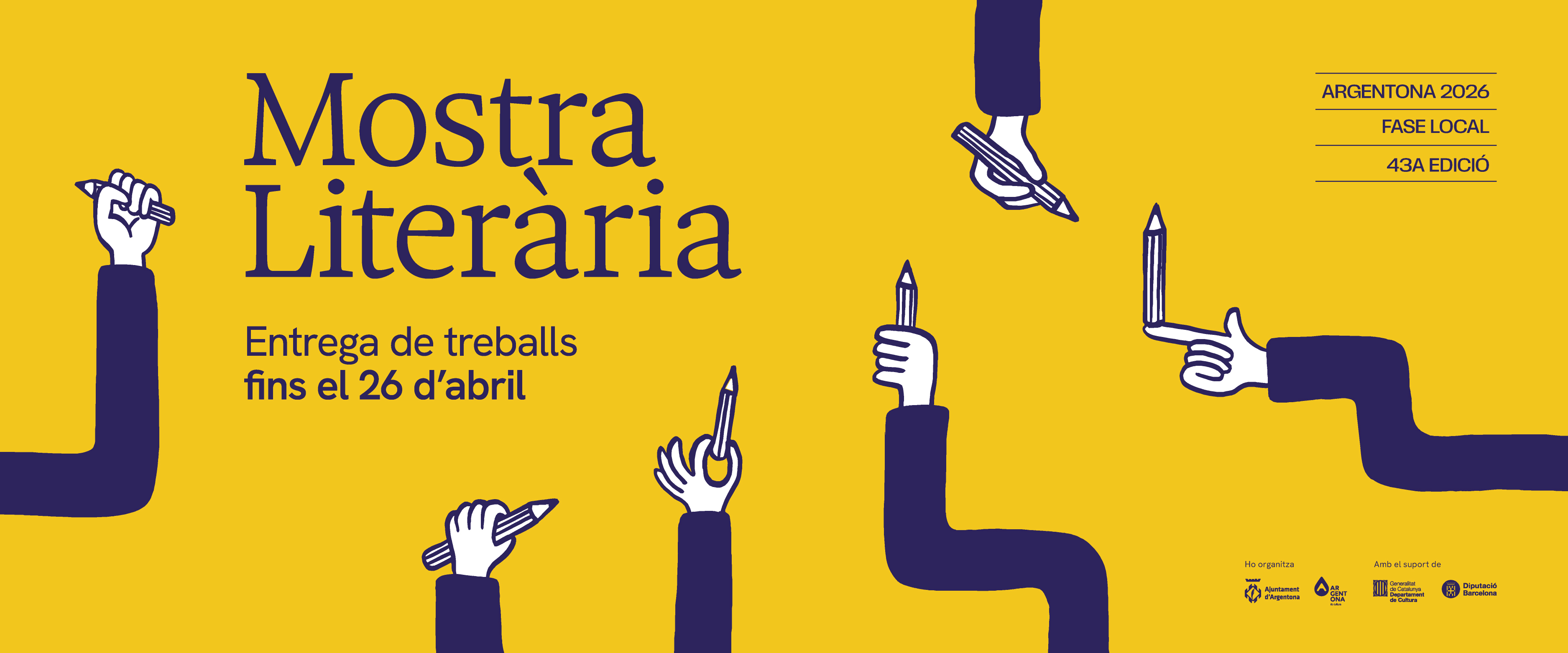 Banner mostra entitats 2026 Banner mostra entitats 2026