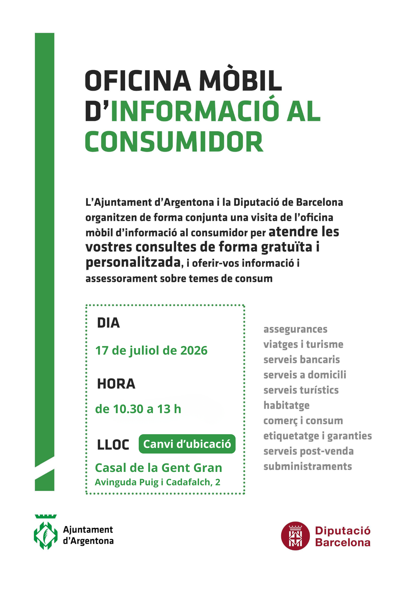 oficina informació consumidor juliol oficina informació consumidor juliol
